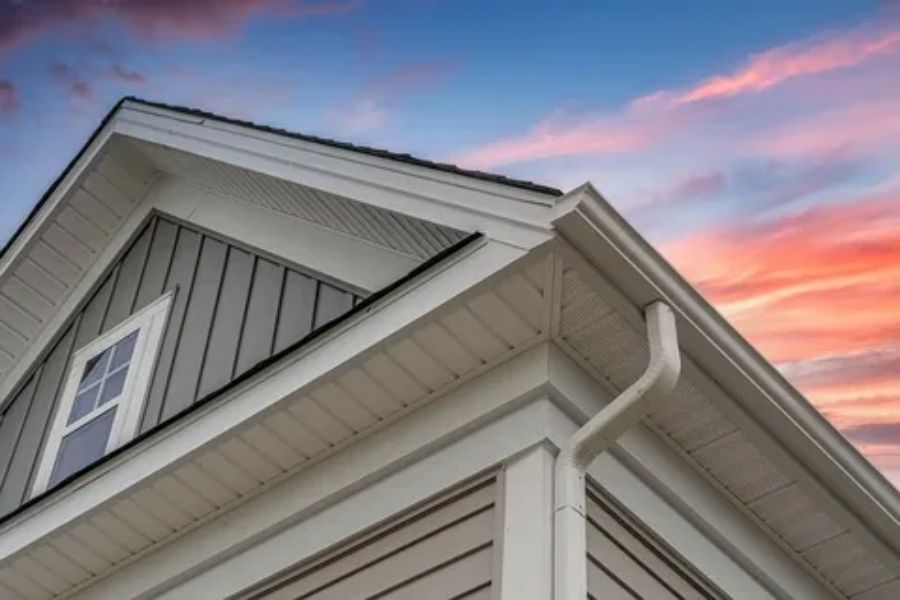 What is a soffit on a house interior?