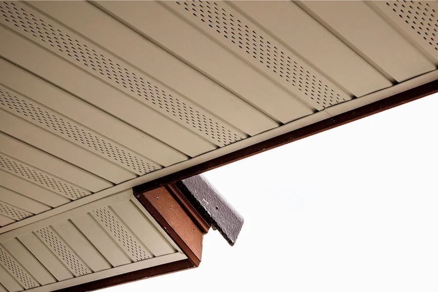 What is the difference between a soffit and a fascia?