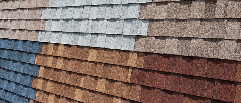 What is the most common roofing material in Canada?