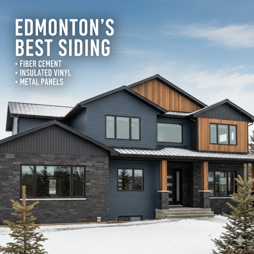 Best Siding Materials For Edmonton Weather Conditions
