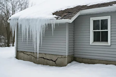 What Edmonton’s Freeze-Thaw Cycles Actually Do to Your Roof